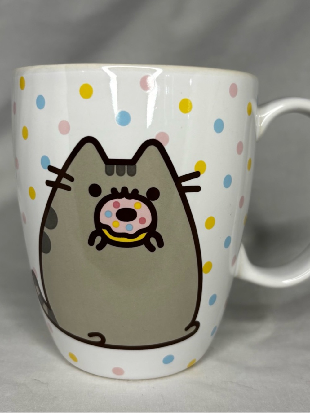 Pusheen ~ 12oz Mug by Our Name is Mud Donut Stoneware
